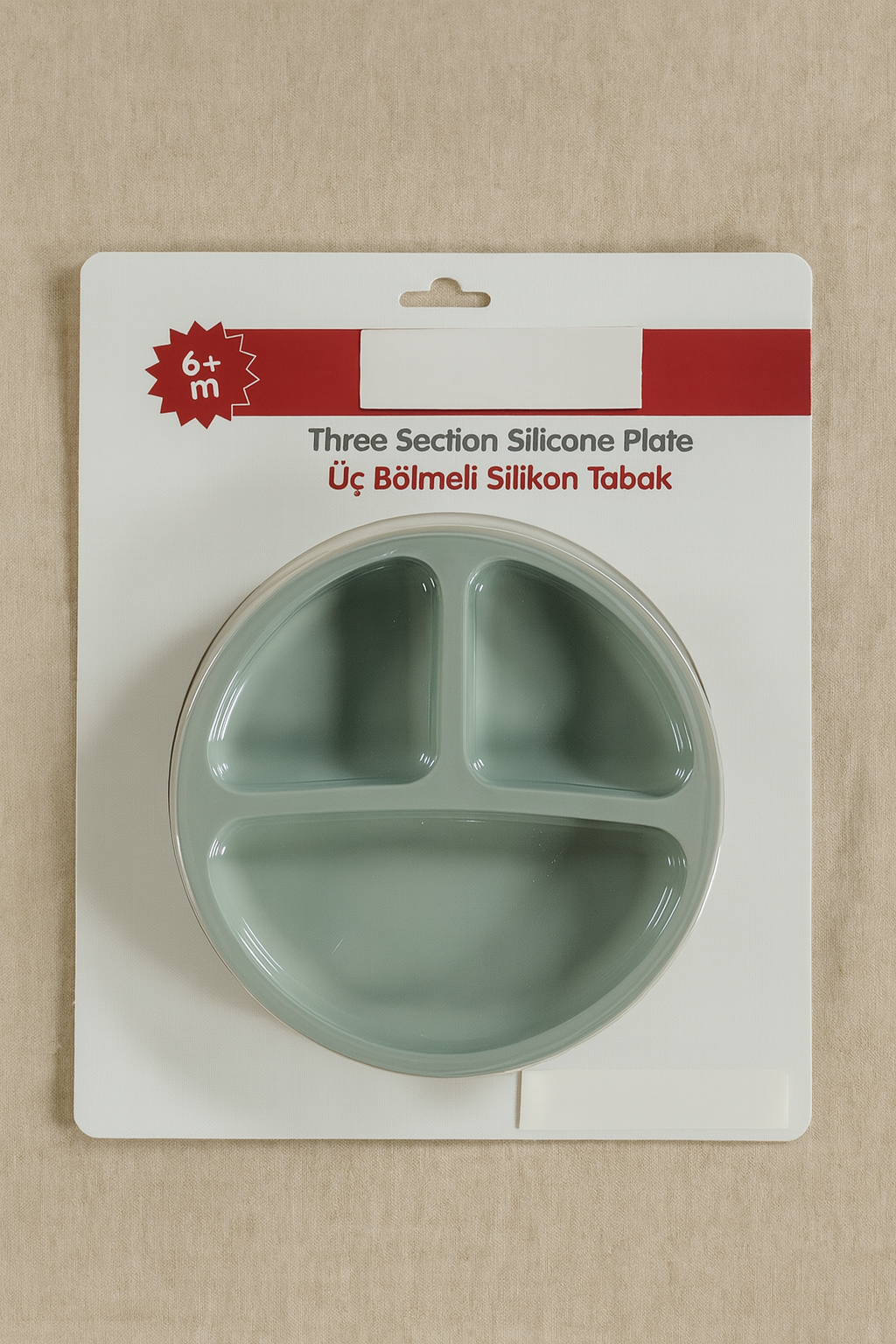 Silikon Bebek Yemek Tabağı - Görsel 2