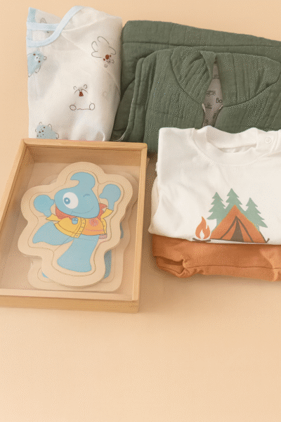 Yaşa Uygun Hazırlanan Erkek Bebek Hediye Seti (9ay, 12ay, 18ay)