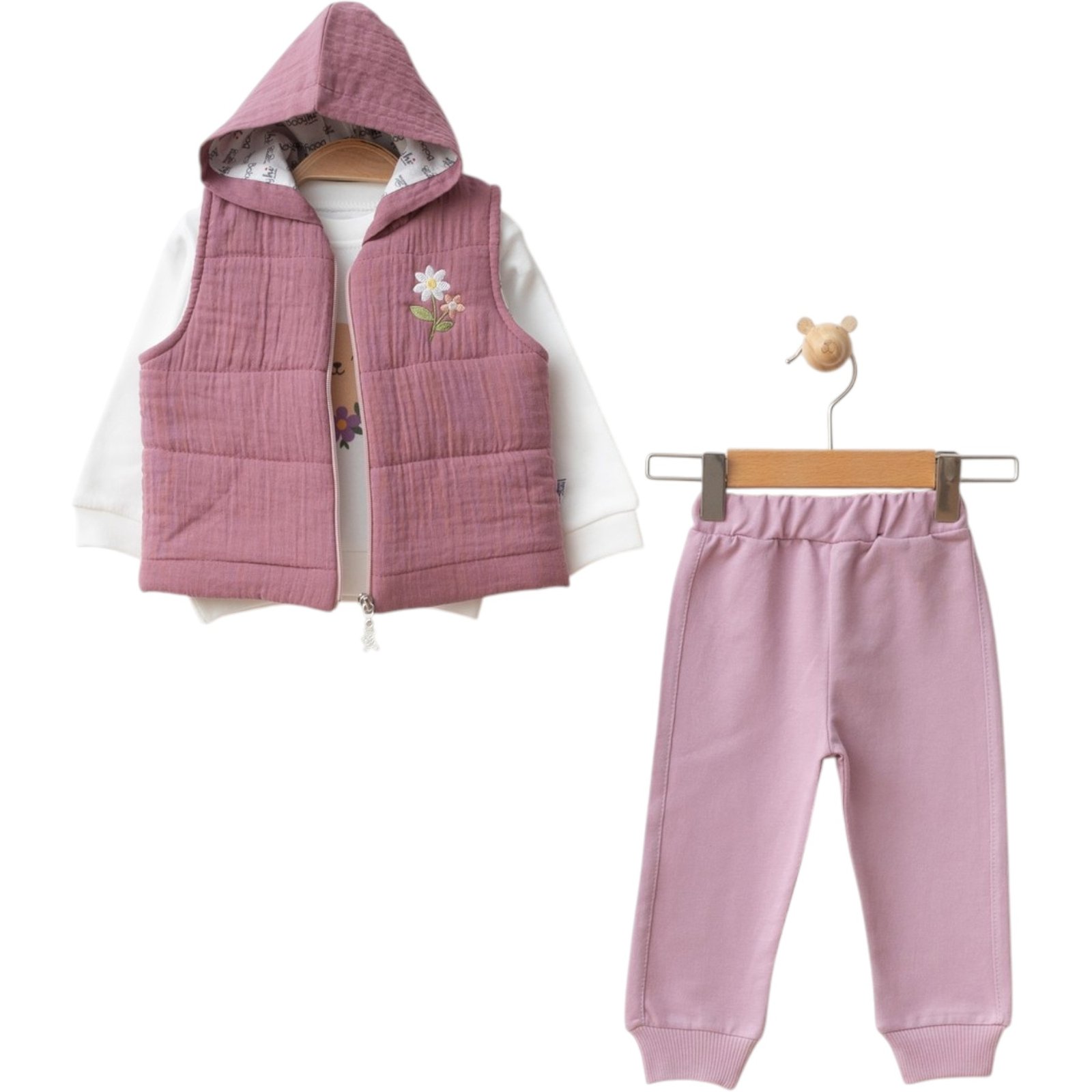 Yaşa Uygun Hazırlanan Kız Bebek Hediye Seti (9ay, 12ay, 18ay) - Görsel 5