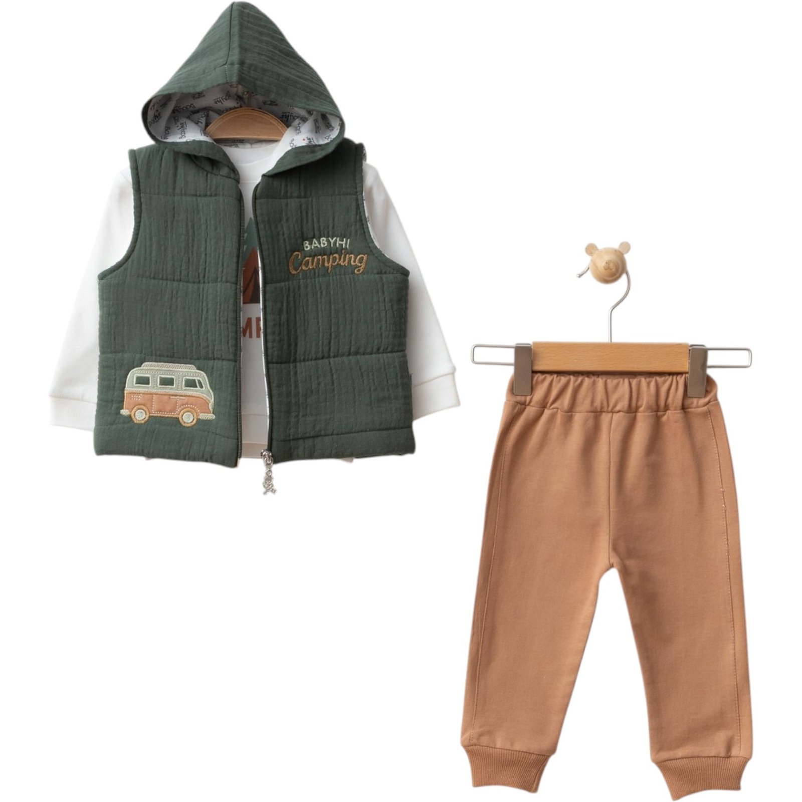 Yaşa Uygun Hazırlanan Erkek Bebek Hediye Seti (9ay, 12ay, 18ay) - Görsel 4