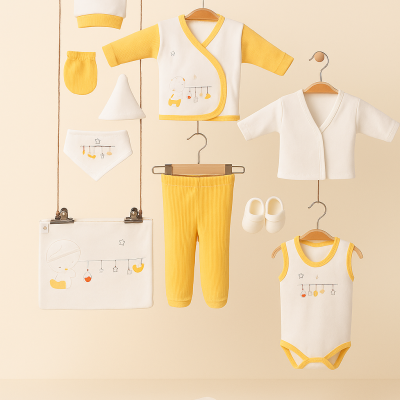 %100 Organik Pamuk 10’lu Hastane Çıkışı Seti